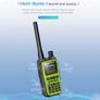 Baofeng UV 5R Mini Walkie Talkie Bluetooth Programming Frequency Dual PTT Band Type-C AM FM Ham 2 Way Radio For Hiking Image 10