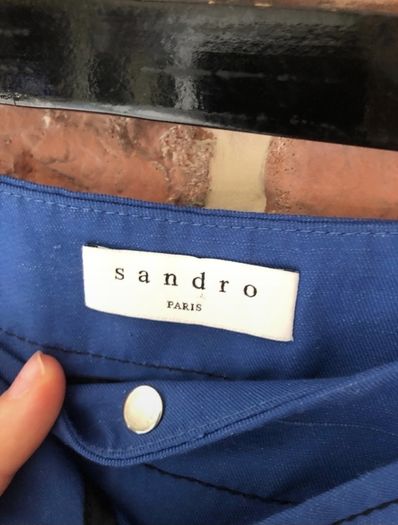 Blue skirt sandro