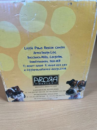 Little Paws Holly The Springer Spaniel Figurine Arora Dog - New in Box