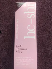 Tanning milk for Face and Body with natural moisturizing ingredients
