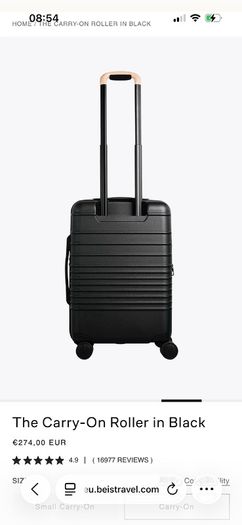Beis Luggage Carry on