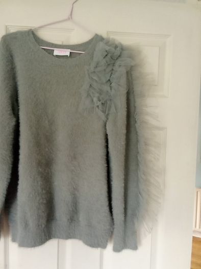 Pale Grey Angora type Jumper (SAVIDA)