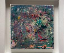 Original Abstract Painting Framed Original Abstract Painting Contemporary Irish Art Fairy Art