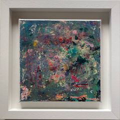 Original Abstract Painting Framed Original Abstract Painting Contemporary Irish Art Fairy Art