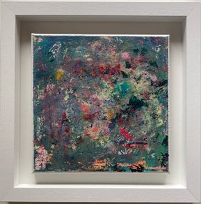 Original Abstract Painting Framed Original Abstract Painting Contemporary Irish Art Fairy Art