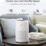 Air Purifier for Bedroom Home, Quiet HEPA Filter Cleaner with Fragrance Sponge & 3 Speed for Better Sleep, Air Frenshener, Allergies, Dust, Pet Dander, Odour, Smoke, Office, Desktop, Core Mini Image 3