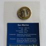 San Marino Bimetallic collector coin | 1000 Lire 2001 BUNC Flying Doves with Ribbon of Freedom Image 4
