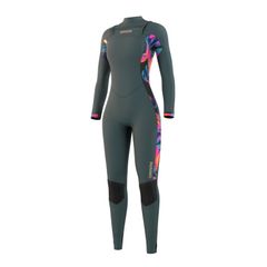 2021 Mystic Women's Wetsuit in Dark Leaf 3/2mm full length