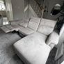 Natuzzi 3-seater sofa L shape with extendable seat Image 7