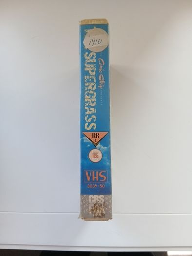 The Supergrass Film On A High Quality MAXELL Tape Ex Rental.