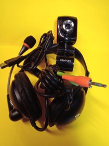 Canyon Web Camera/headphones (cnr-wcam53g)