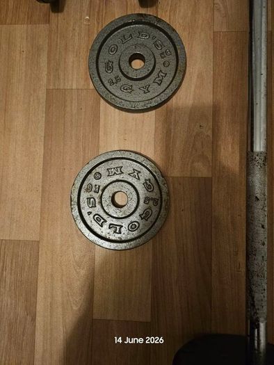 weights Gold Gym 40kg +