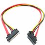 sata power cable  6 euro each 4 pin molex to sata power. Cable de extension SATA  PC HDD DVD SSD Image 8