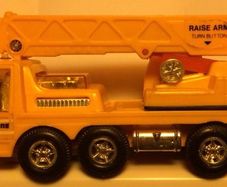 Plastic Big Crane HongKong Matchbox copy