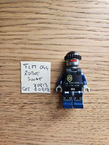 lego tlm044 robot swat, set 70813, 70808