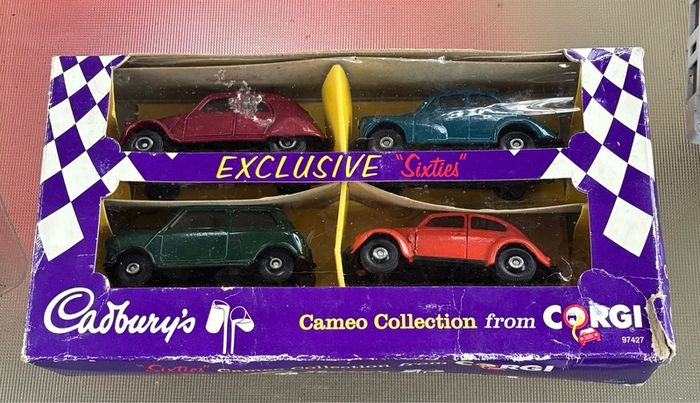 Corgi Cadburys 60s car collection 1992