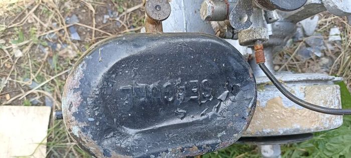 Pair of old Boat Engines.