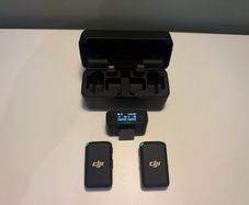 DJI Mic kit (2 TX + 1 RX) with charging case and accessories