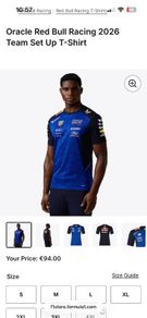 Red Bull F1 tshirt