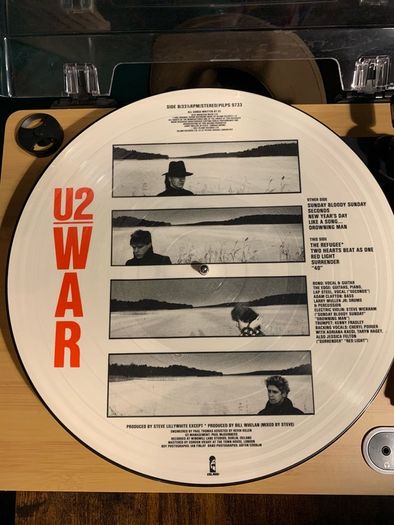 U2 - War Original 12" Vinyl Picture Disc 1983