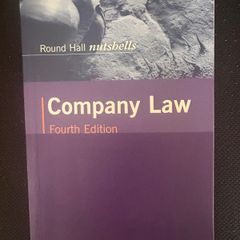 Company Law Nutshell
