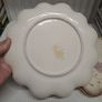Vintage Scalloped Gilt Plates Image 4