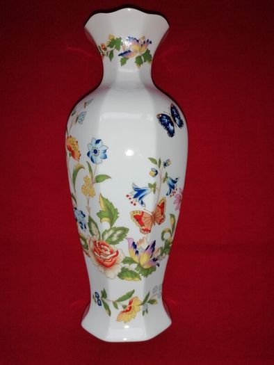 Vintage Aynsley Vase Cottage Garden