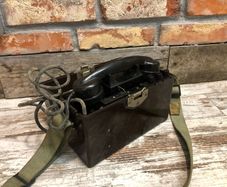 vintage military phone