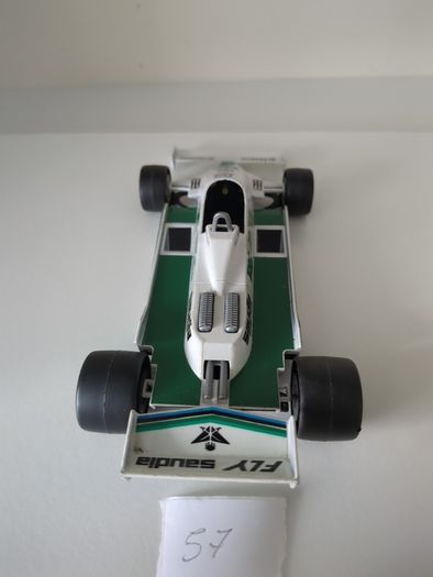: Vintage Hot Wheels 1:25 Williams FW07B F1 - Alan Jones #2 - Made in Italy - Rare