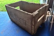 vintage Carlsberg crate