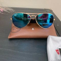 Rayban polarised aviator sunglasses