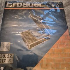 Brand New Erbauer 3 Core Diamond Core Drill Kit 8-Piece Set) Unused
