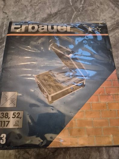 Brand New Erbauer 3 Core Diamond Core Drill Kit 8-Piece Set) Unused