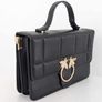 Black Quilted Top Handle Cross Body Bag - BRAND NEW Image 2
