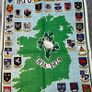 Vintage Irish Linen IRFU Centenary Tea Towel Made In Ireland - New Image 9