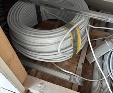 Underfloor heating pipe