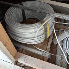 Underfloor heating pipe