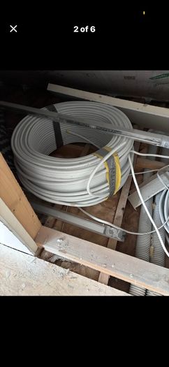 Underfloor heating pipe