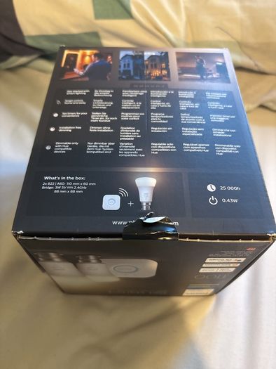 Philips Hue Starter kit B22 Screw bulb