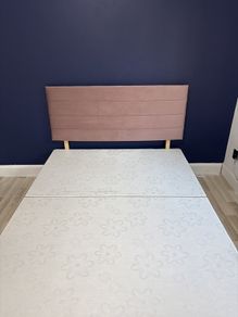 velvet heather headboard