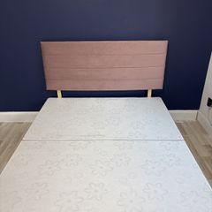 velvet heather headboard