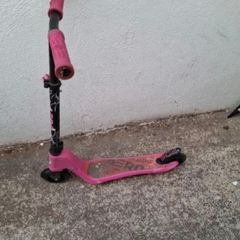 pink scooter