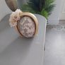 Brand new gold and ivory crown headpiece fascinator headband Image 3