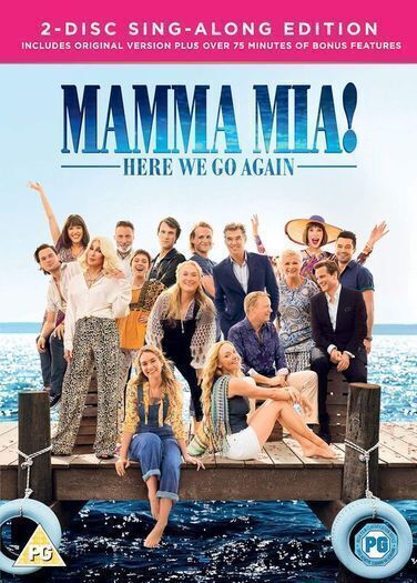 Mamma Mia! The Movie (Brand New & Sealed) & Mamma Mia! Here We Go Again (2 Disc Sing-Along Edition) (2 DVDs)