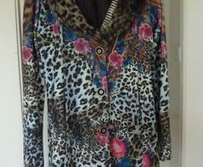Multi-coloured coat