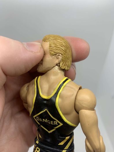 wwe elite Custom Owen Hart action figure
