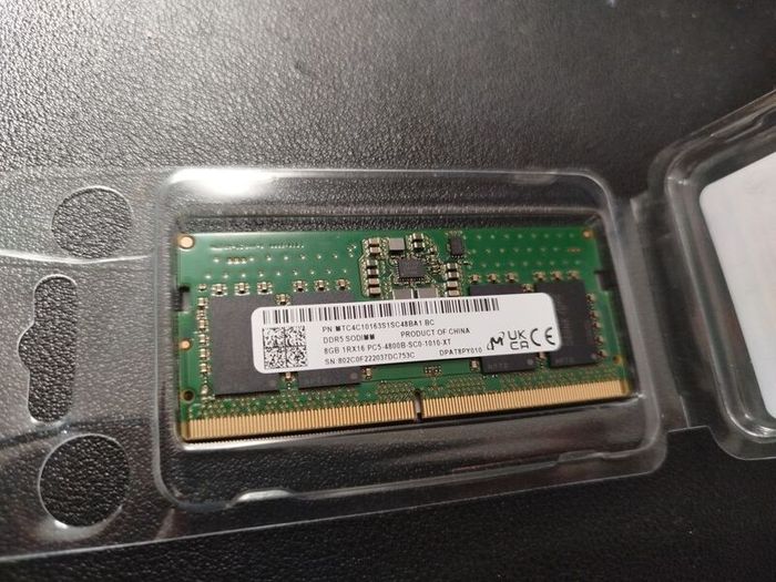 Micron 8gb Ddr5 4800mhz Laptop Ram