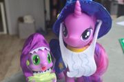 Twilight Sparkle as Star Swirl The Bearded &amp; Spike Collector Set 6 inch Brushable MLP G4 My Little Pony 2016