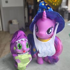 Twilight Sparkle as Star Swirl The Bearded & Spike Collector Set 6 inch Brushable MLP G4 My Little Pony 2016