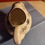 Painted Ceramic Bird Creamer STAMPED M & B Image 6